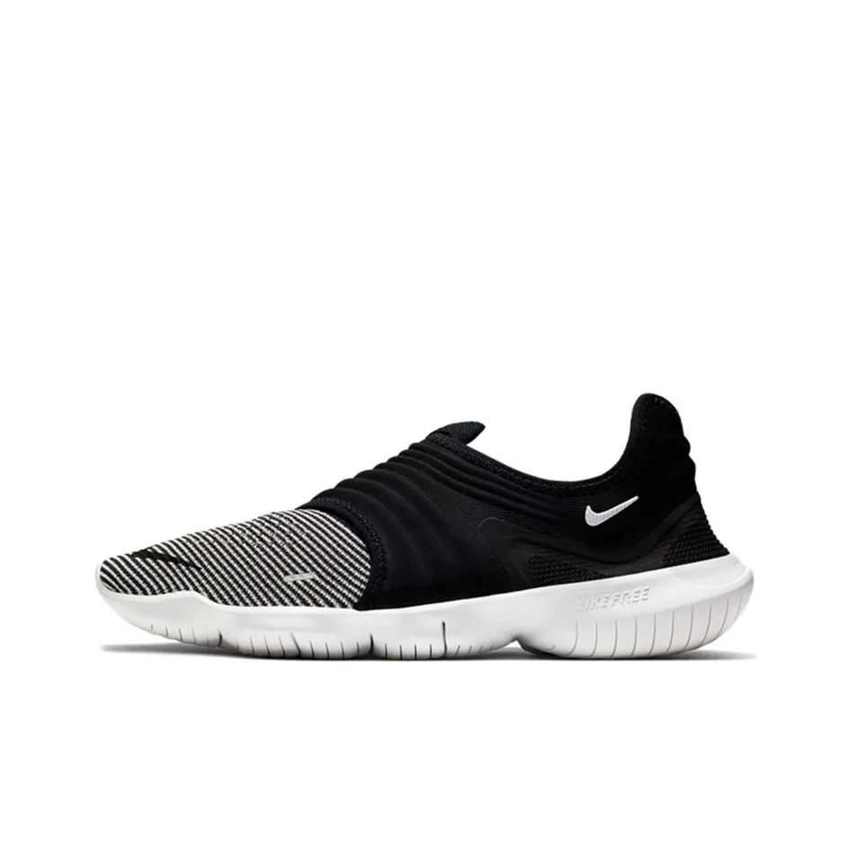 Nike Free Rn Flyknit 3.0 'Black White'