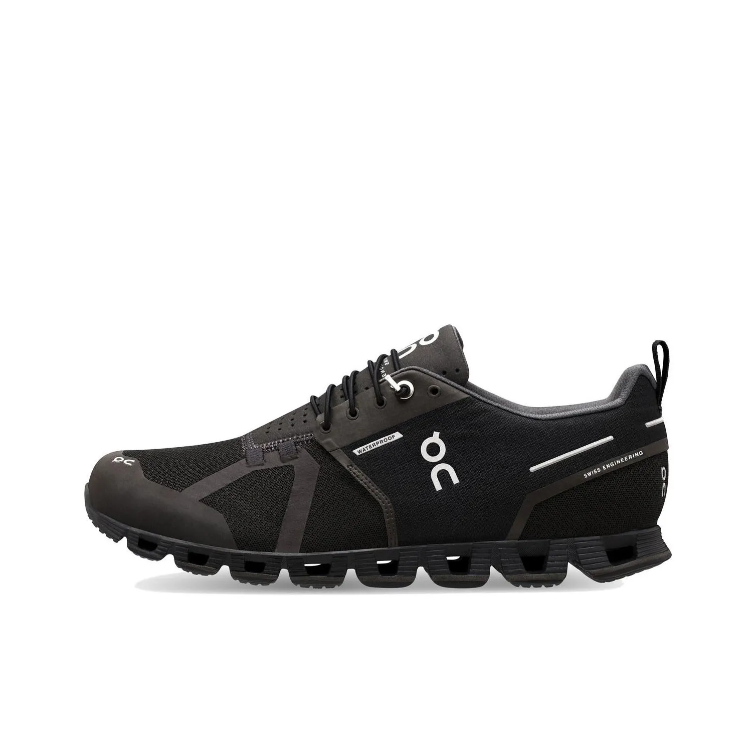 On Cushioning, Slip Resistant, Waterproof, And Breathable Low Top Sprint Running Shoes Women's Black