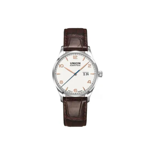 UNION GLASHUTTE/SA Автоматический Механический Движение Мужские Часы 40 мм Белый