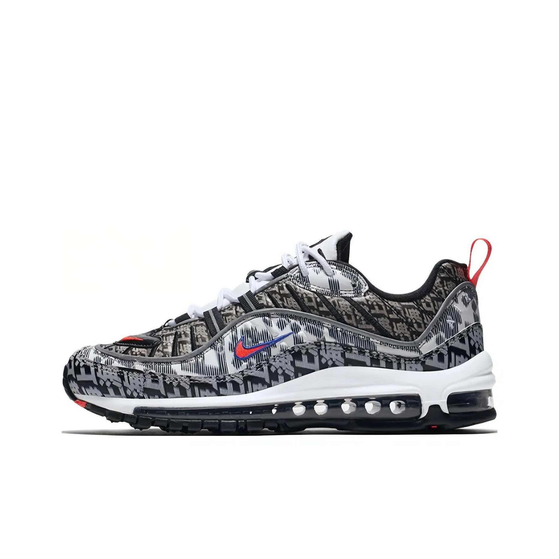 Nike Air Max 98 Shanghai Marathon China Exclusive 'Black White Grey' Women's