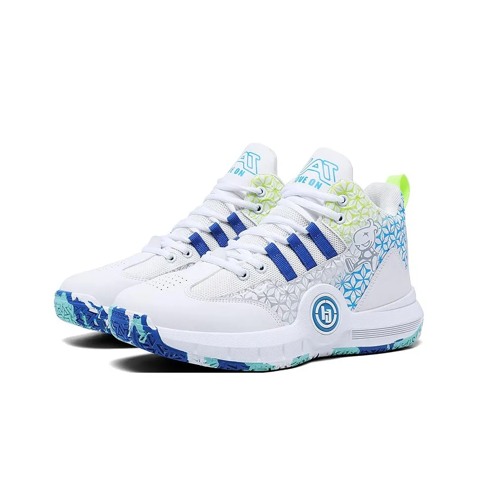 HLA JEANS Cushioned Height Increase Wear-Resistant Breathable Low-Top Casual Shoes Unisex