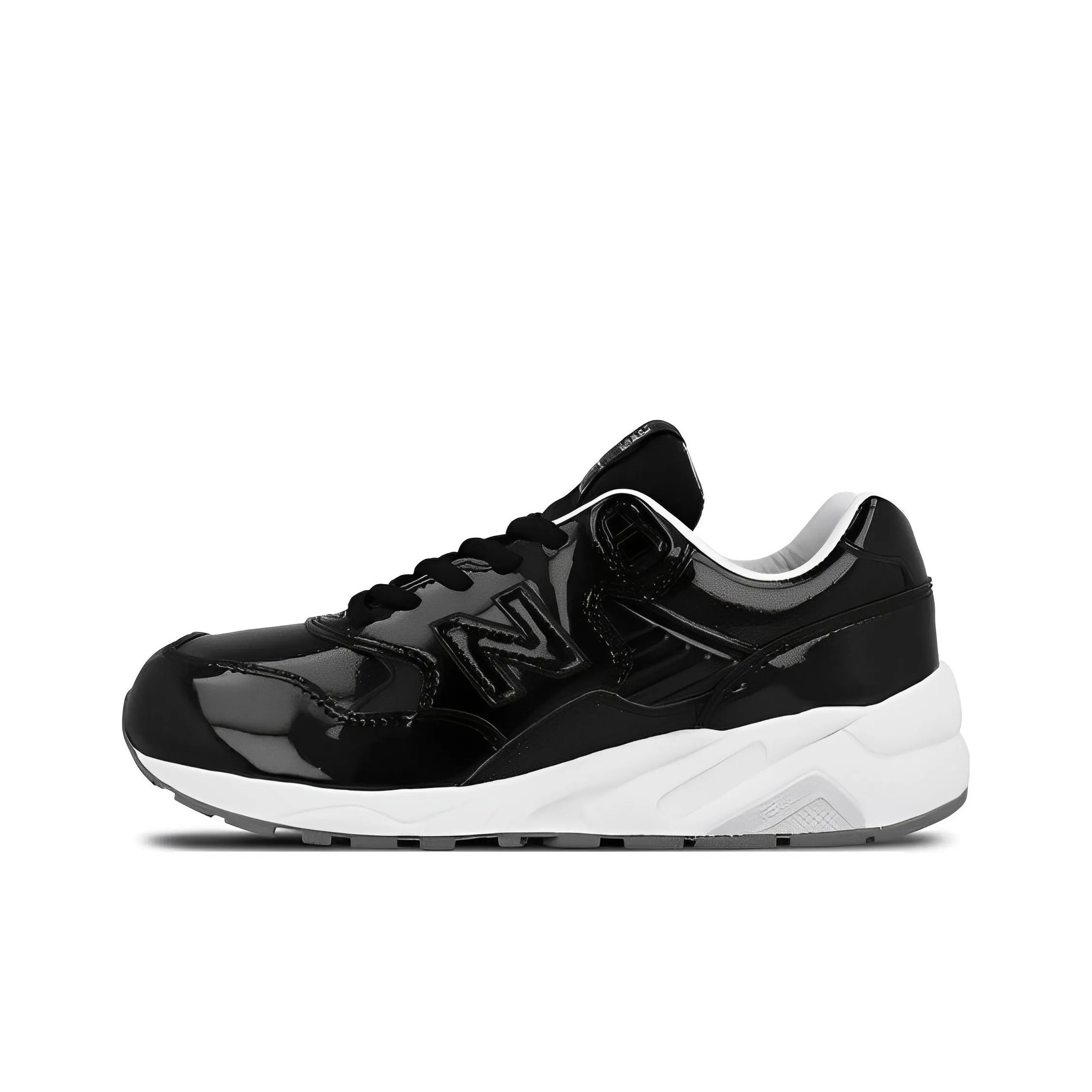 New Balance 580 Black Patent Leather Women's