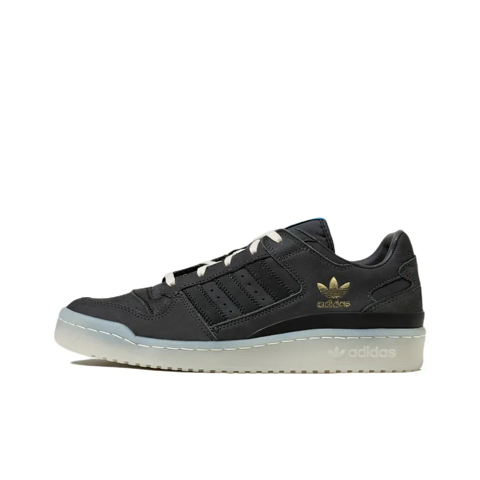 Adidas Originals FORUM LOW CL Low Топ Скейтборд Кроссовки Унисекс Темно-синий