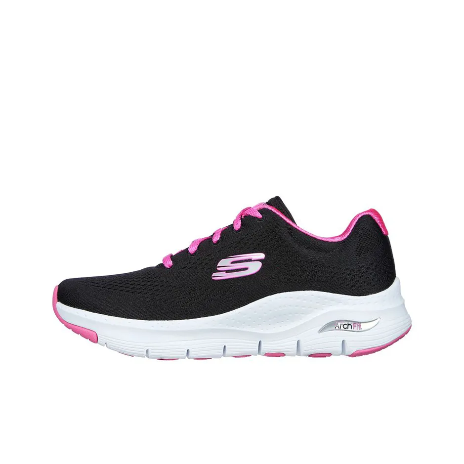 Skechers Arch Fit Shoes 'Black Pink' Women's