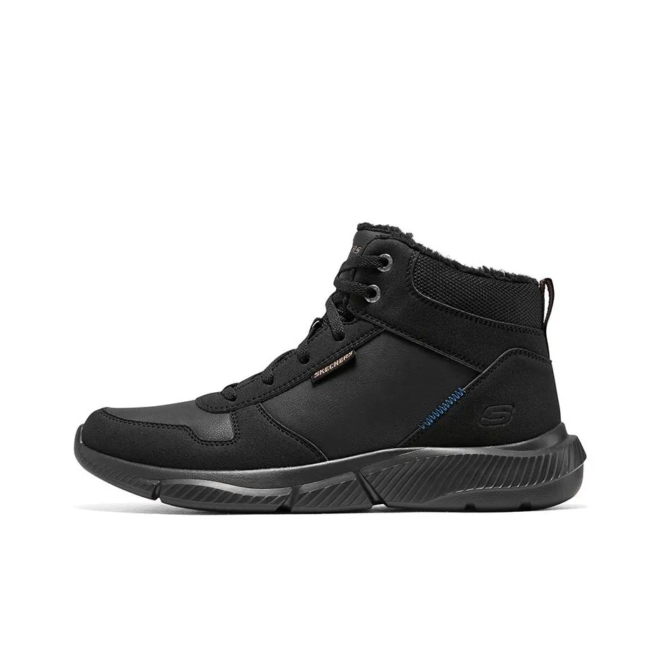 Skechers Ingram High Top Casual Shoes Men's Black