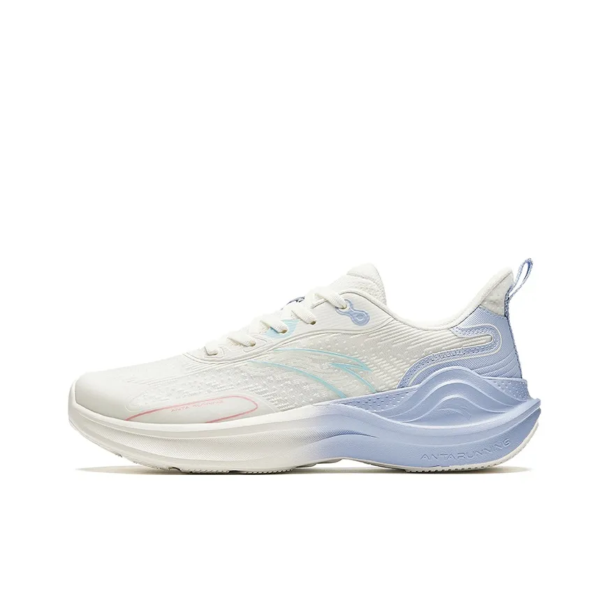 Anta Ling Yun 3 Slip Resistant, Abrasion Resistant, Lightweight Low Top Casual Running Shoes Women's Blue