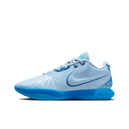NIKE Lebron 21 Баскетбольные кроссовки Низкий Верх Синий Мужские