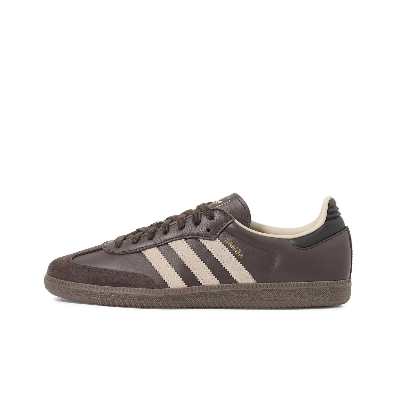 Adidas Samba Og Dark Brown Beige Gum Women's