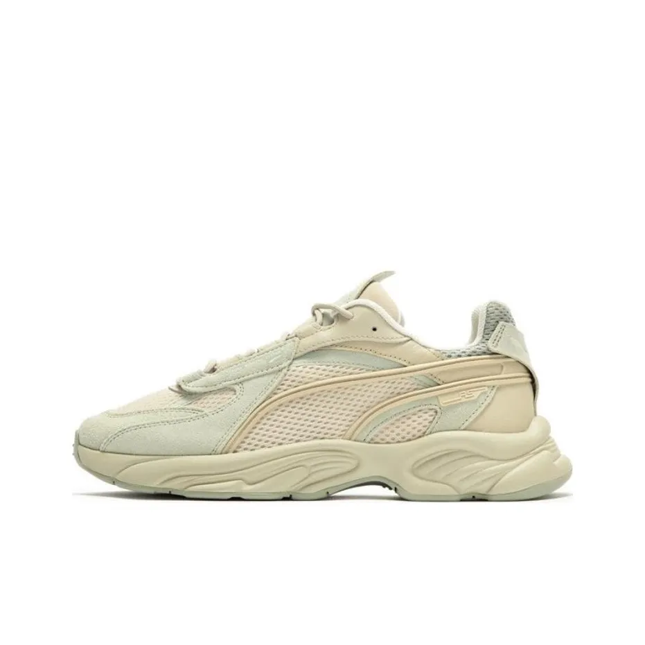PUMA RS Connect Desert Низкий Топ Casual Унисекс Бежевый Зеленый