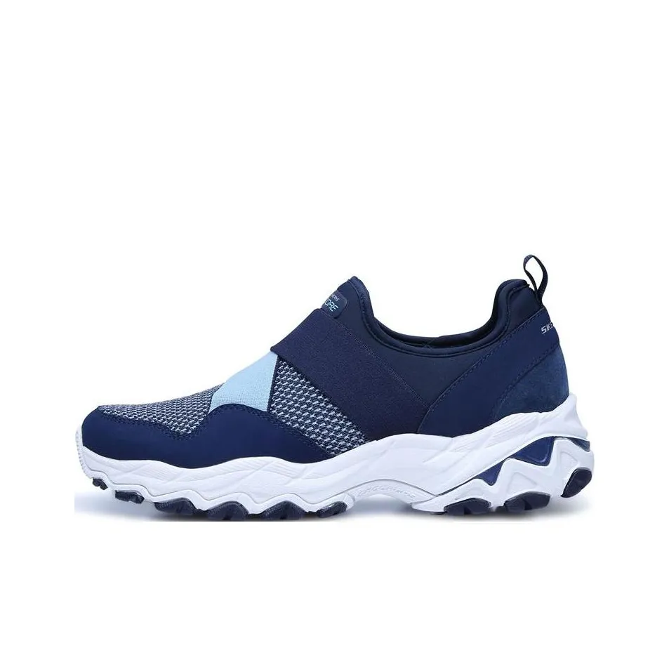 Skechers Encore Cushioning Breathable Low-Top Sports Casual Shoes Women's Marine Blue