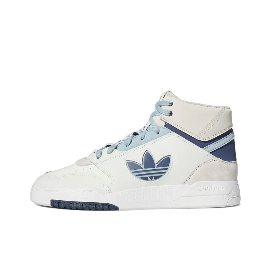 Adidas Originals Drop Step XL Износостойкие и Легкие Кроссовки для скейтбординга Унисекс Белые и Синие