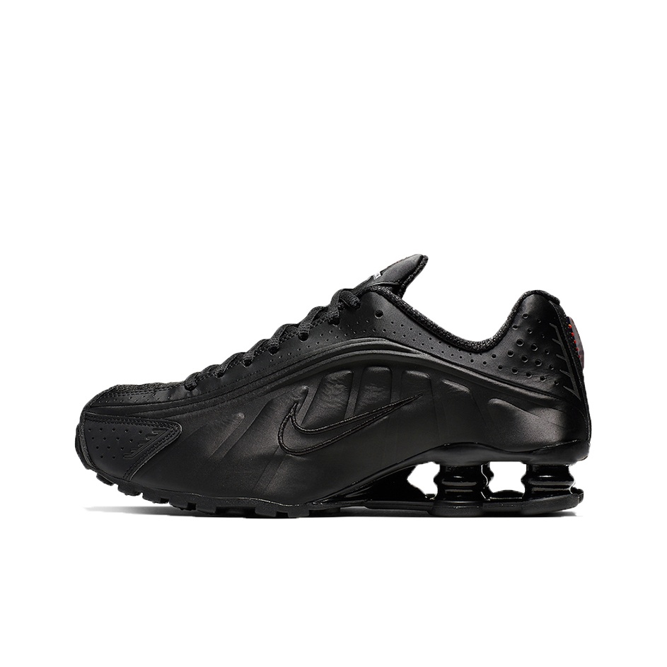 black nike air shox
