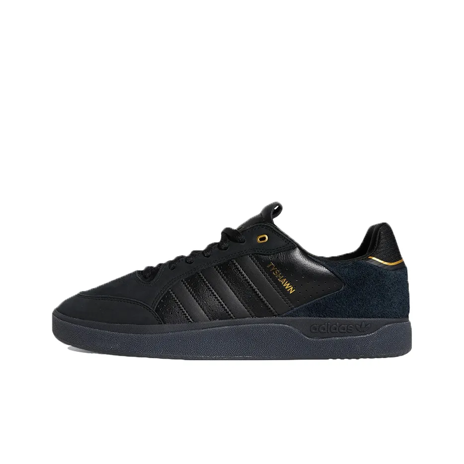 adidas natural Originals Tyshawn Low Shoes 'Black Metallic'