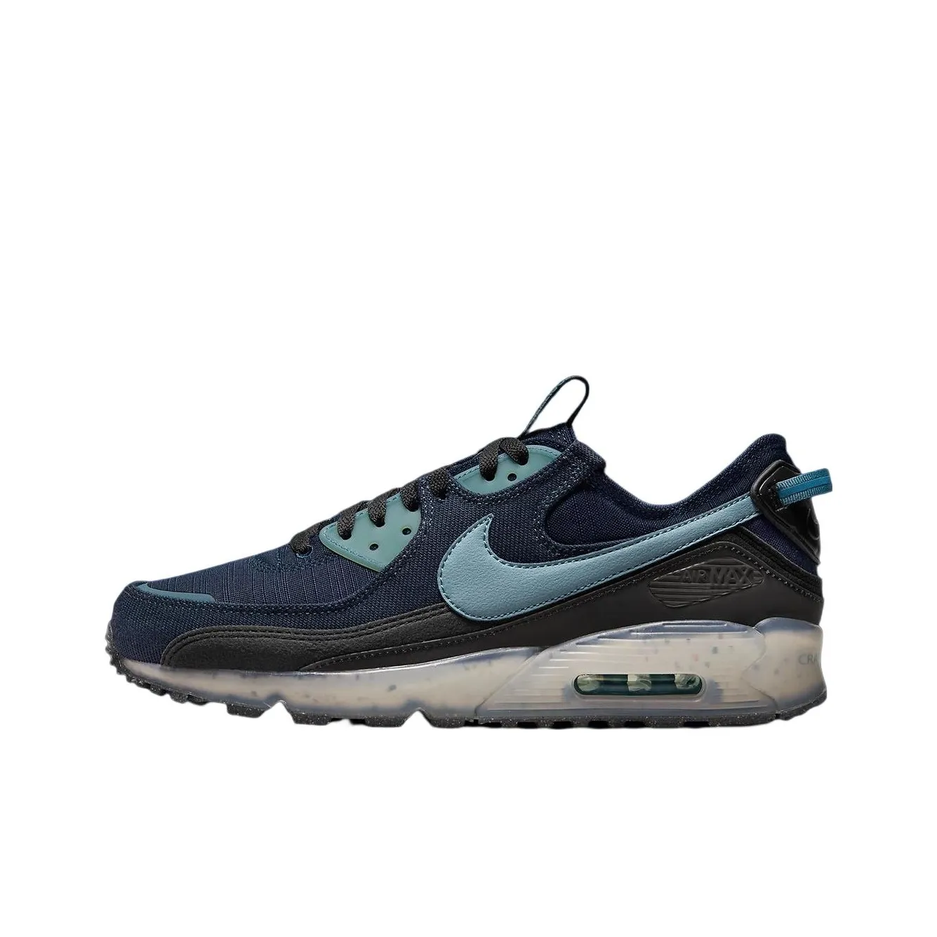 Nike Air Max 90 Casual Shoes Men Low Top Marine Blue