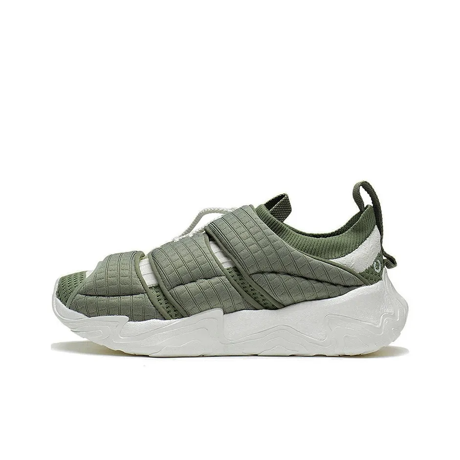 KUNG FU x LiNing Jackie Chan Cushioning Anti-Slip And Wear-Resistant Rebound Low-Top Casual Shoes Men's Green White