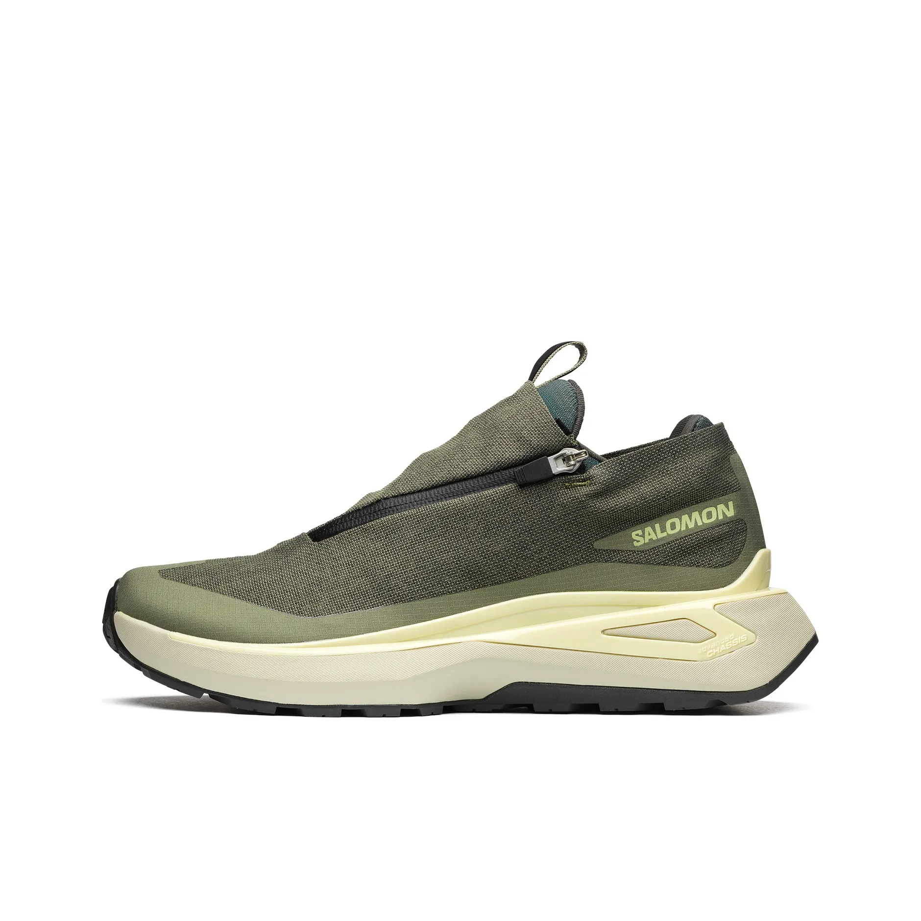 SALOMON ODYSSEY ELMT ADVANCED Противоскользящий устойчивый к истиранию низкий топ уличная обувь унисекс темно-оливково-зеленый