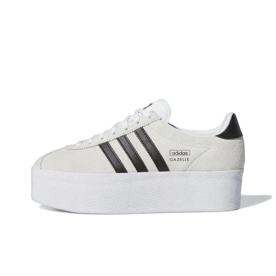 Adidas Originals Gazelle Abrasion Resistant Низкие Кроссовки для скейтбординга Унисекс Белые