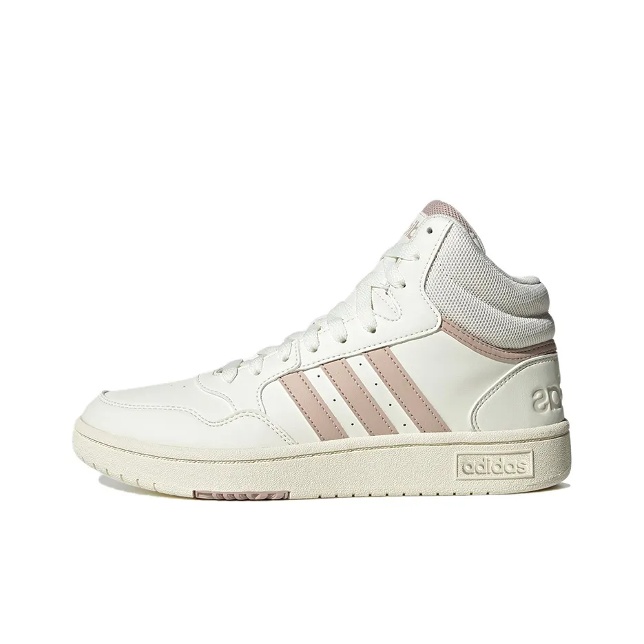 ADIDAS NEO Hoops 3,0 Легкий Износостойкий И Не-Нижняя юбка MID Топ Скейтбординг Женские Розово-белый