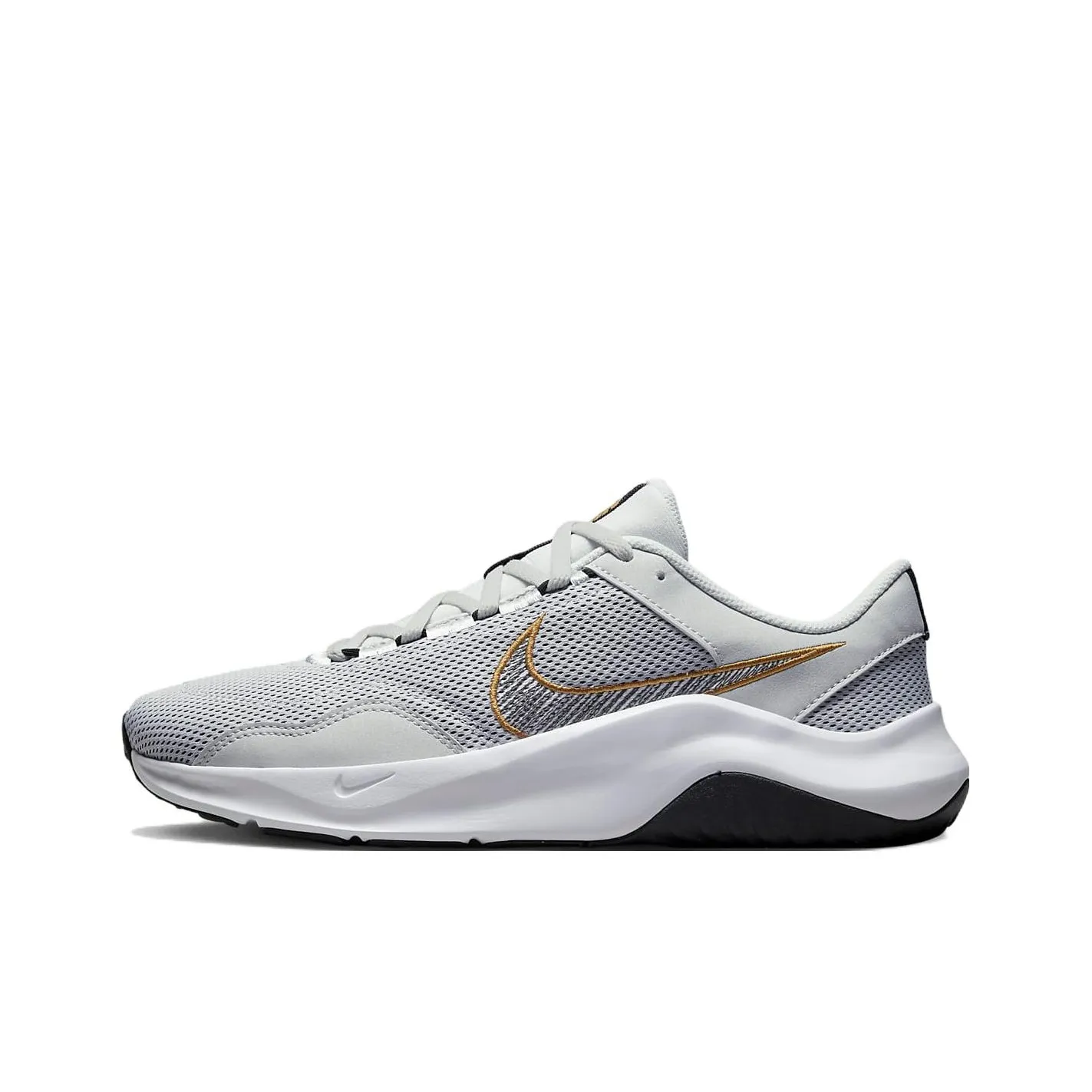 Nike Legend Essential Next Nature Slip-Resistant Abrasion-Resistant Low-Top Training Shoes Gray Найк Легенд Эссеншл Некст Нэйчур Слип-Резистент Абразион-Резистент Лоу-Топ Тренировочные Кроссовки Серый