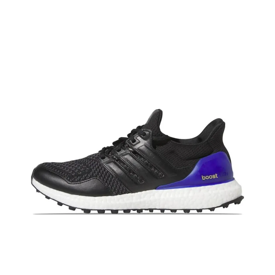 Adidas Ultra Boost Spikeless Golf Core Black Lucid Blue