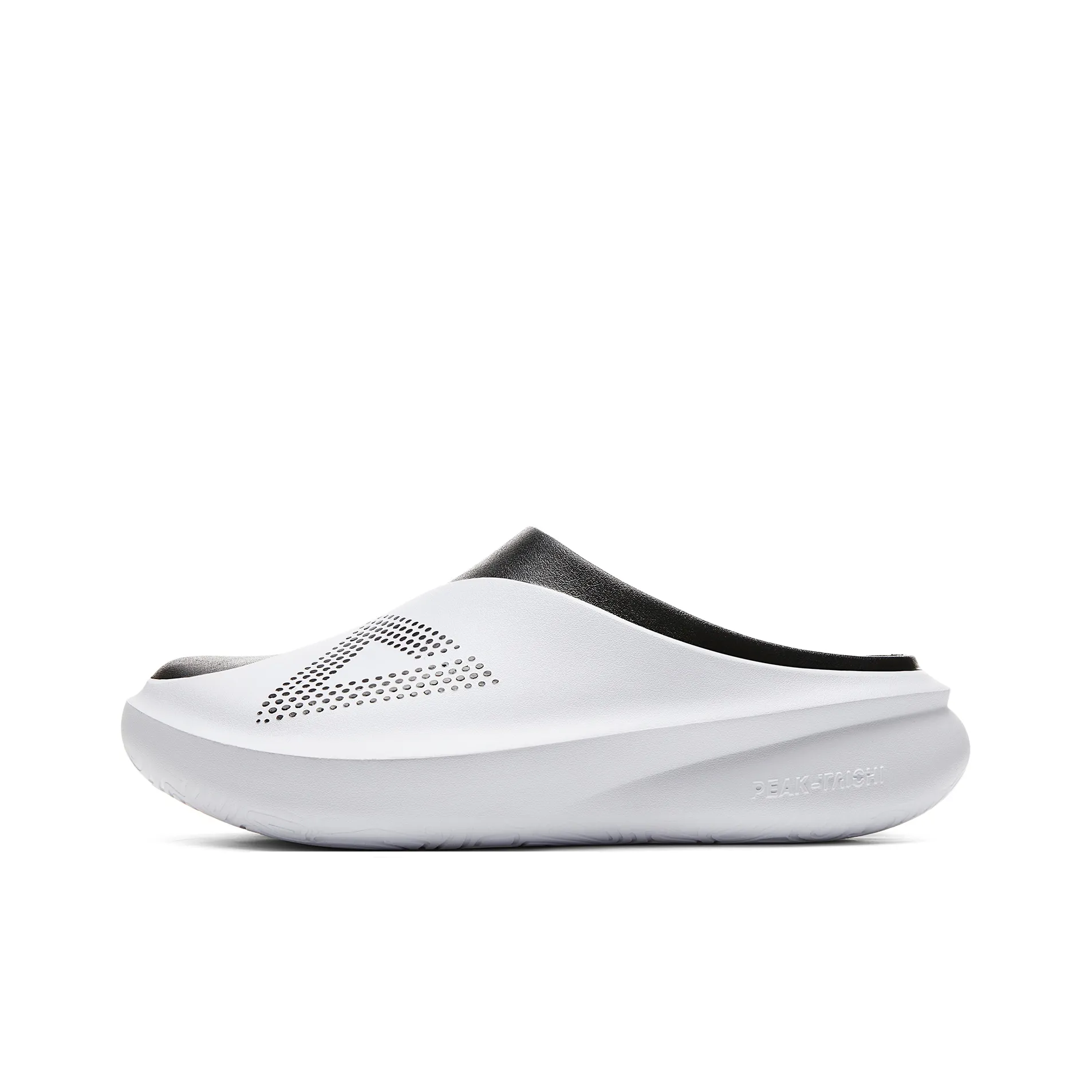 PEAK Abrasion Resistant Closed Toe Slippers Men's All White Black