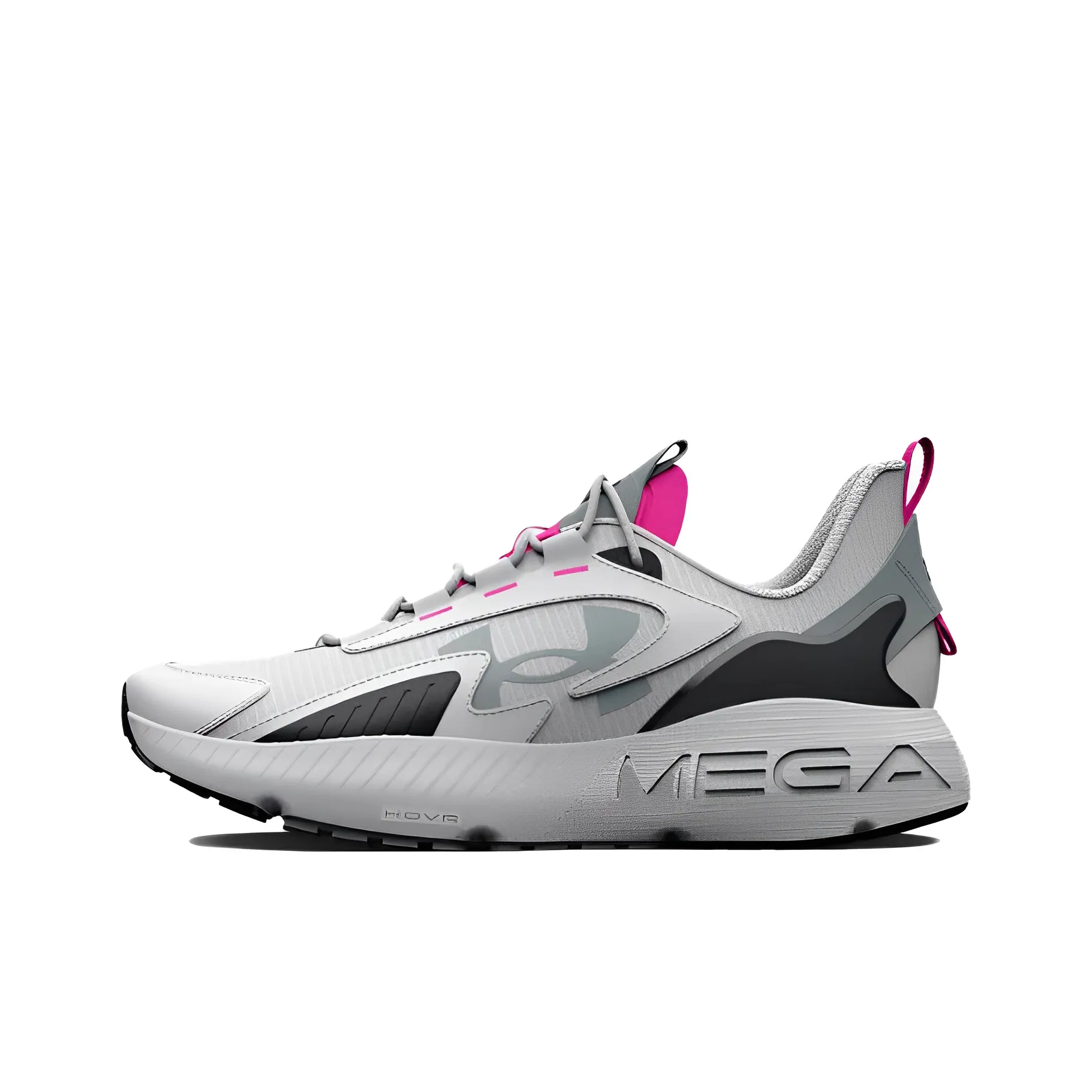 Under Armour Hovr Mega 2 Mvmnt 'Grey Rebel Pink'