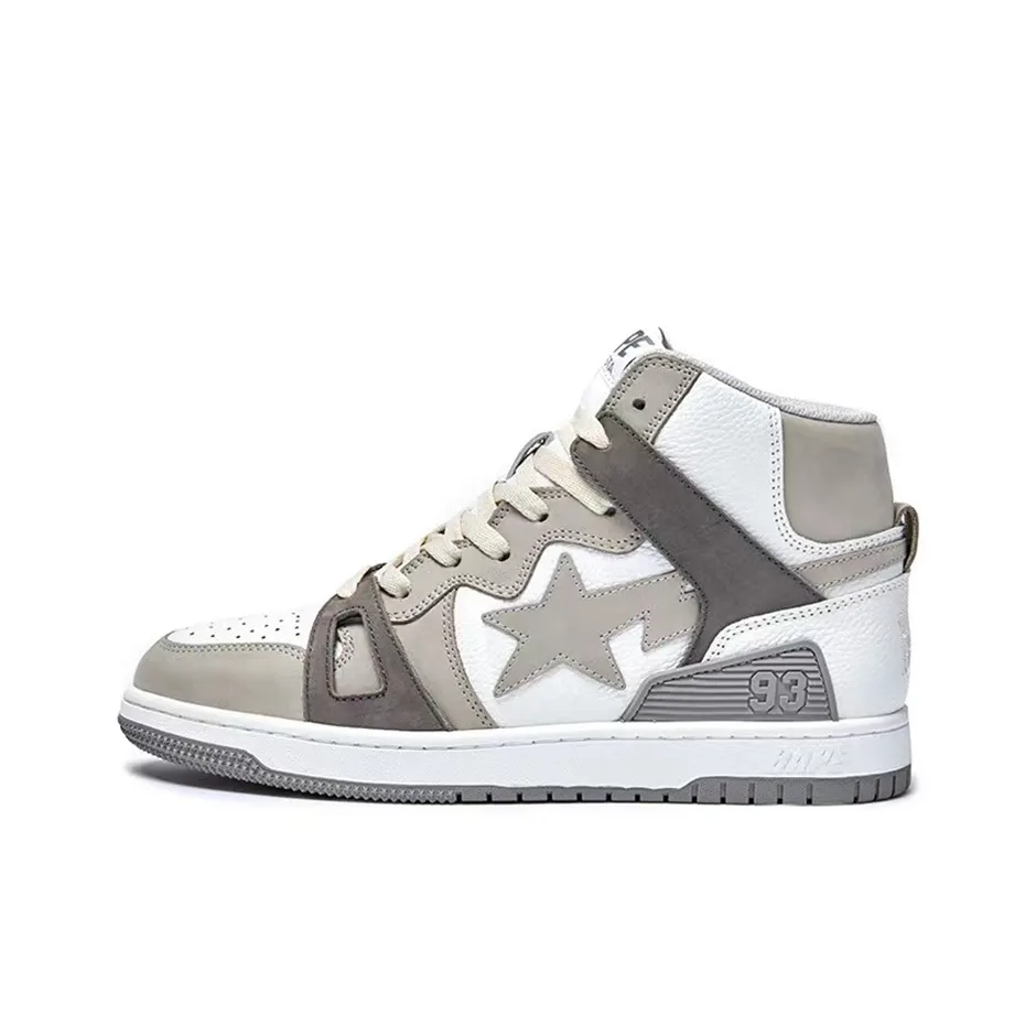 BAPE A BATHING APE Bape Sta 93 Hi Grey