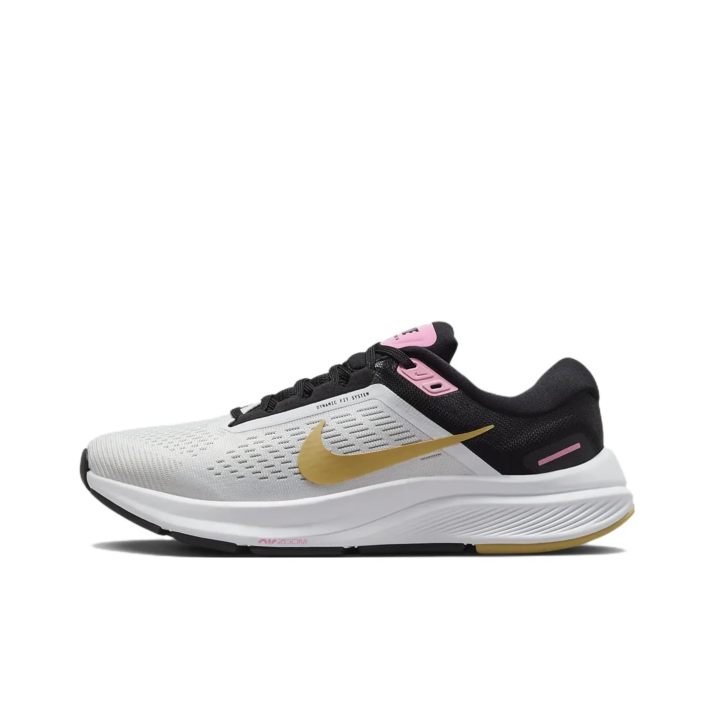 Nike Air Zoom Structure 24 'White Black Wheat Gold' Women's