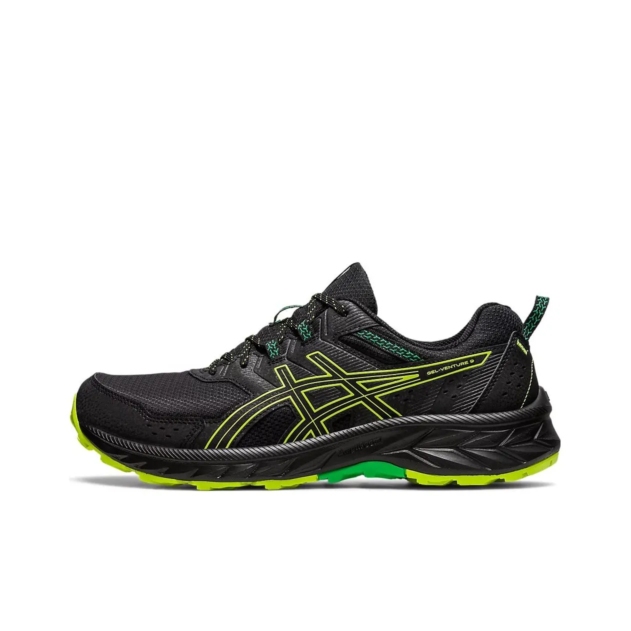 Asics Gel Venture 9 Black Lime Zest