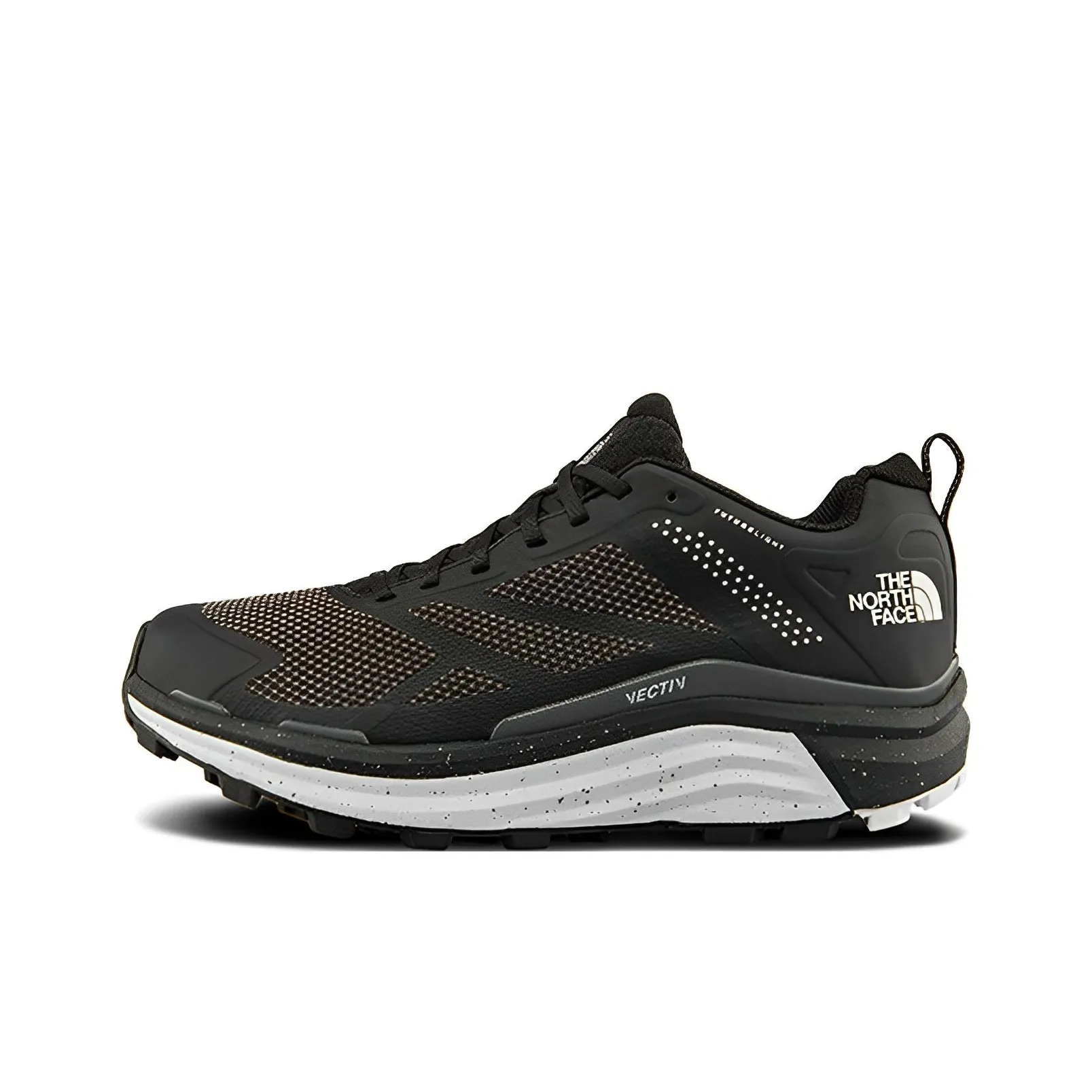 THE NORTH FACE Vectiv Износостойкие Дышащие Низкие Кроссовки для Бега Мужские Черные