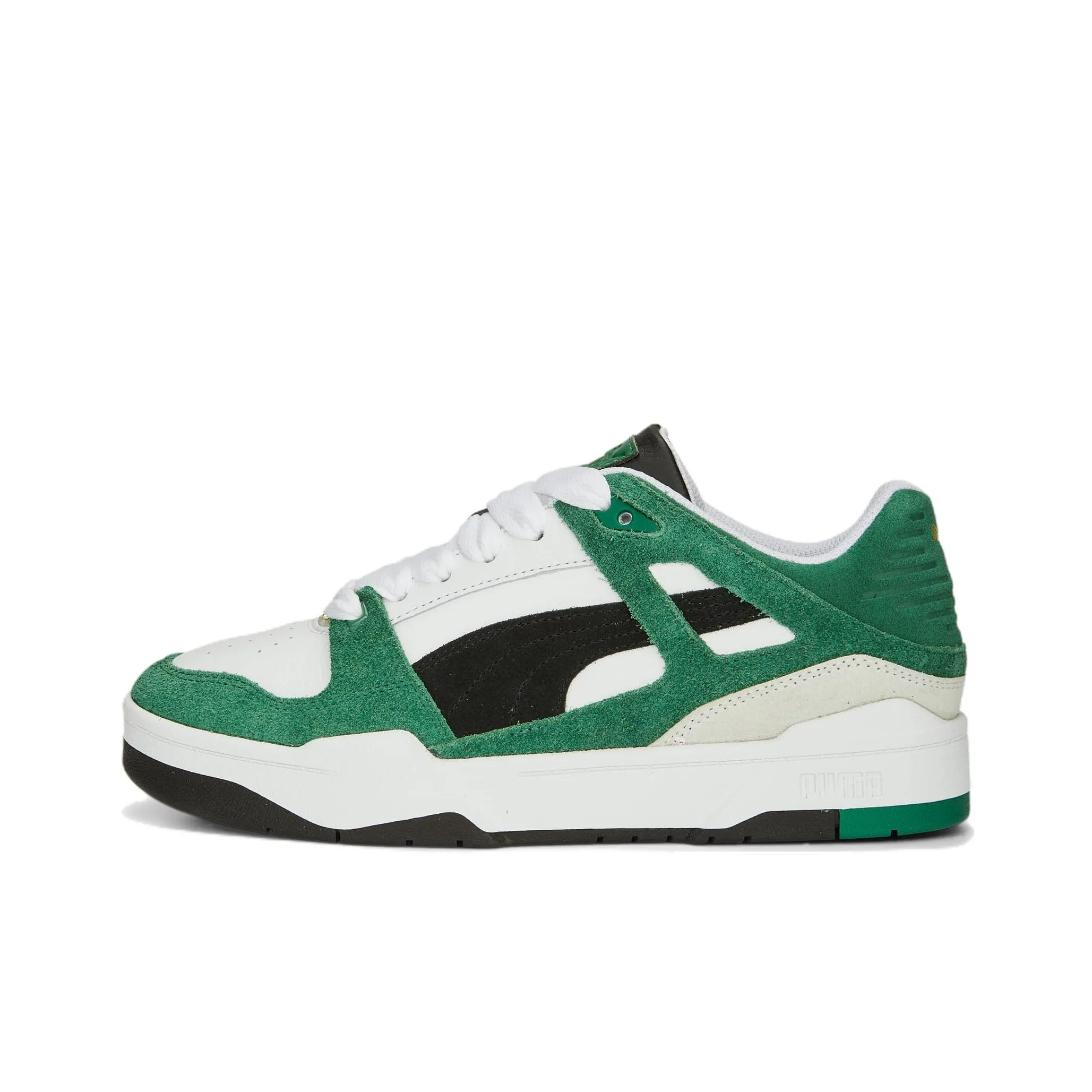 PUMA Slipstream ARCHIVE REMASTERED Low Топ Скейтборд Кроссовки Унисекс Черный Белый Зеленый