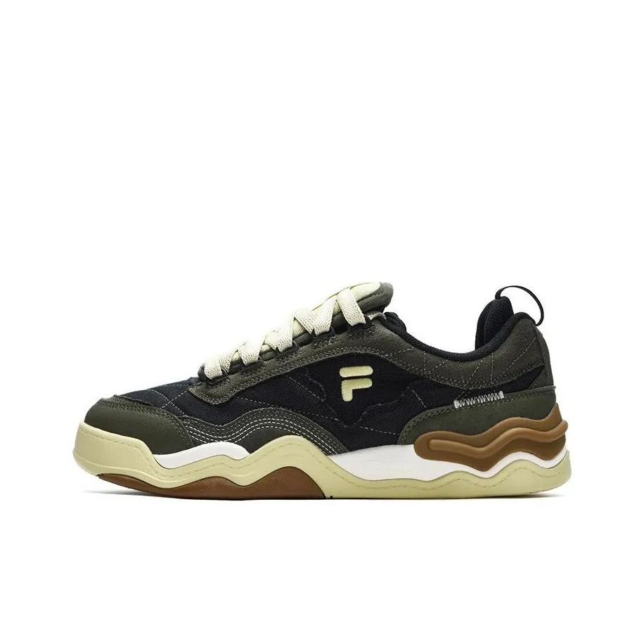 FILA FUSION Kick Sneakers 'Black Brown'