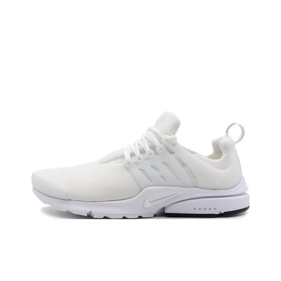 Nike Air Presto Shock Absorbers Противоскользящий Устойчивый к истиранию Низкий Топ Повседневный Мужской Серый Белый