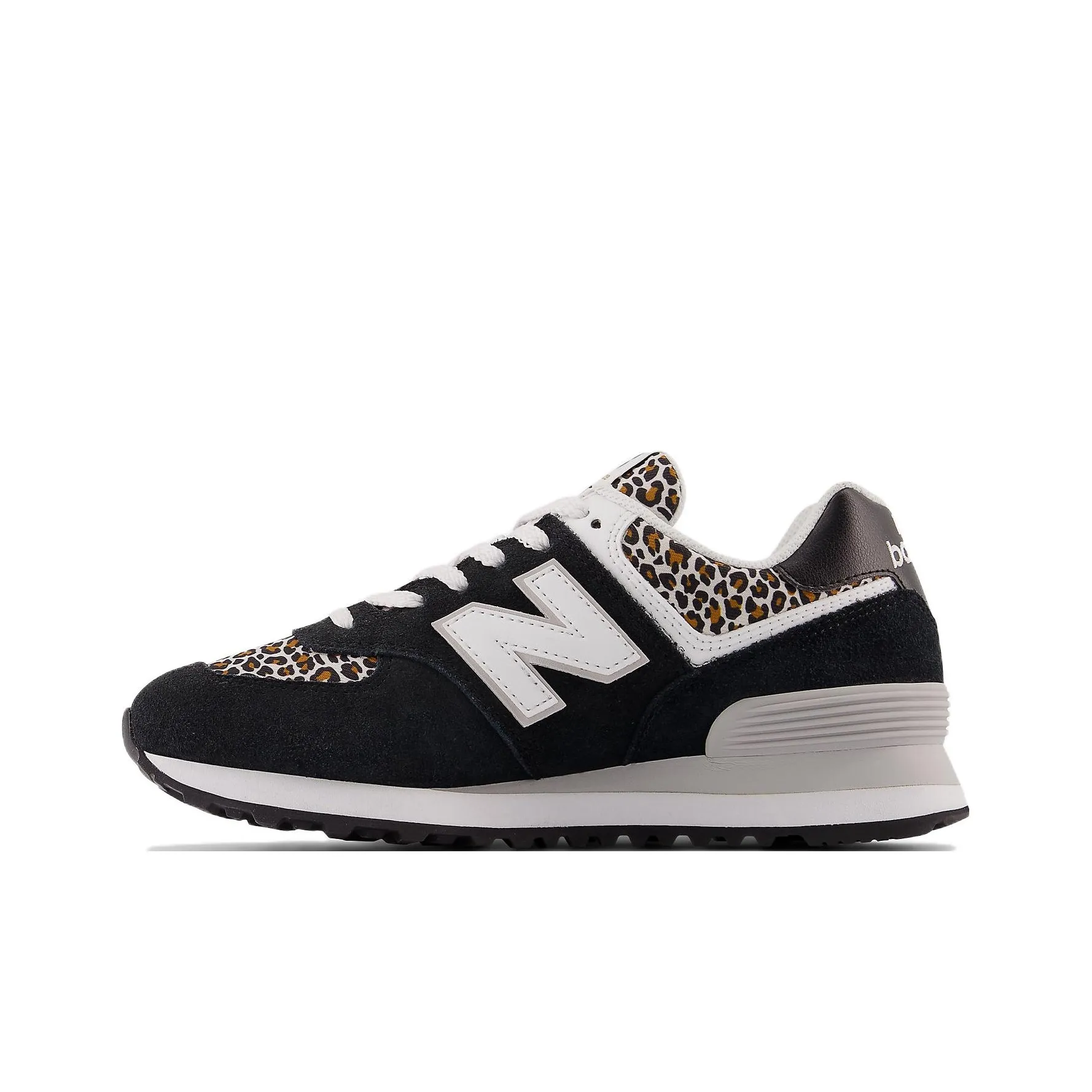 New Balance NB 574 Running Shoes Women's Low Top Black/Beige