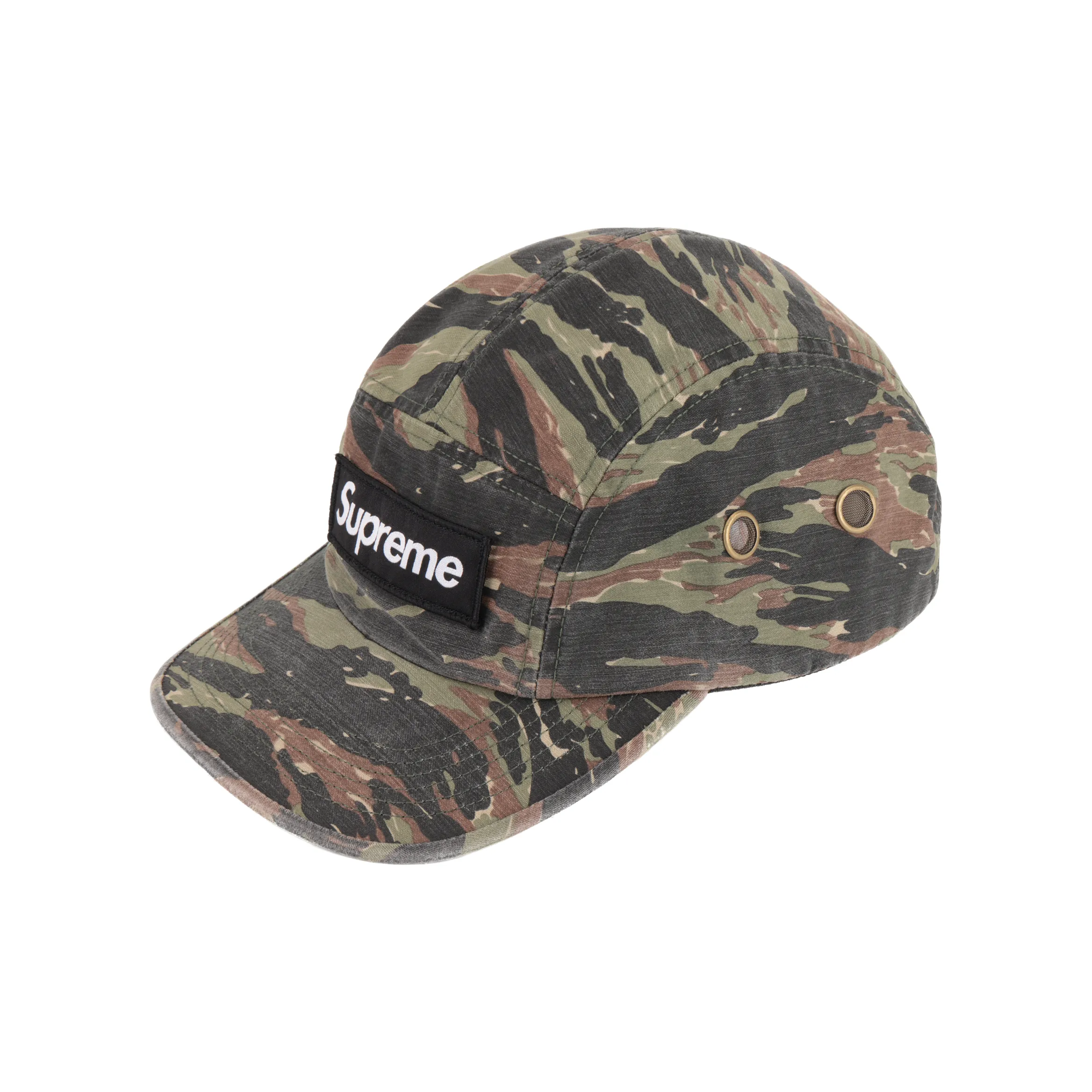 Supreme 100% хлопок Кепки Унисекс Камуфляж Зеленый