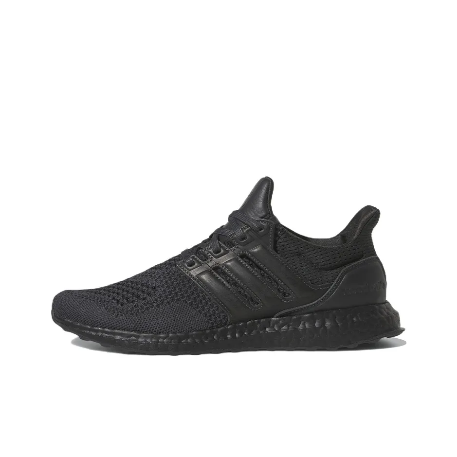 Adidas ULT Slip-resistant Abrasion-resistant Lightweight Low-Top Running Shoes Men's Black Adidas ULT Противоскользящие Устойчивые к истиранию Легкие Низкие Беговые Кроссовки Мужские Черные