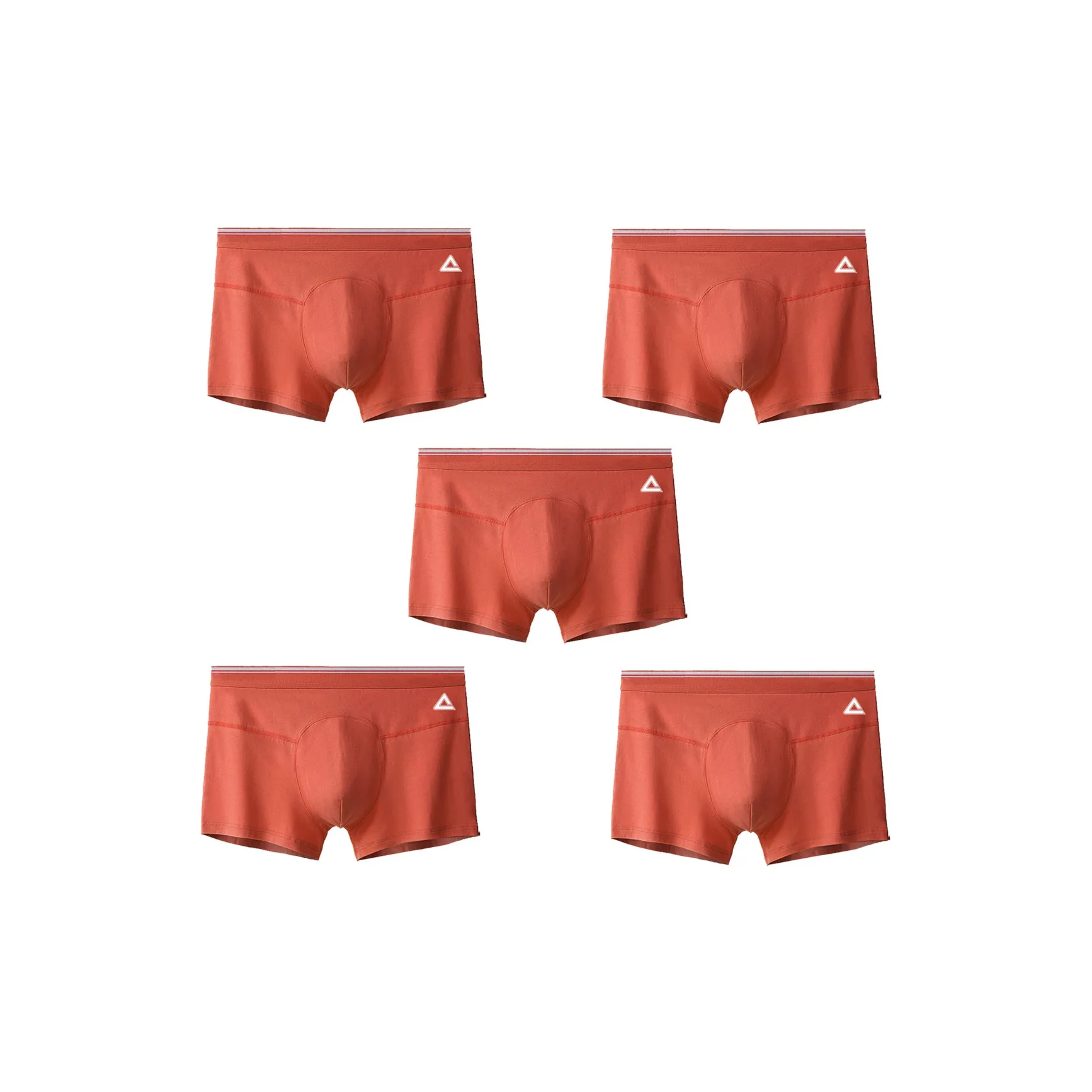 PEAK Трусы Мужские 5 штук Spicy Orange