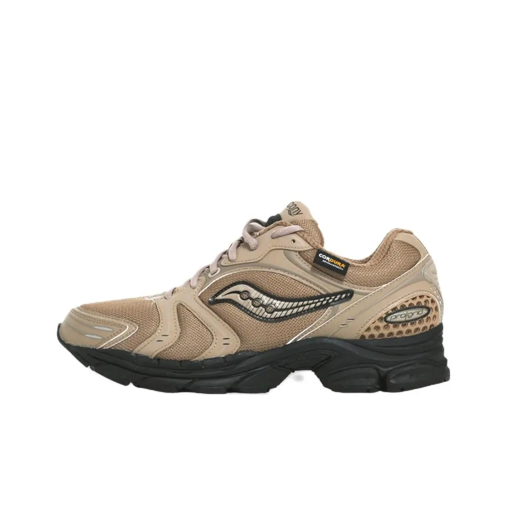 Saucony ProGrid Triumph 4 Victory Амортизаторы Устойчивость к истиранию Низкий топ Беговые кроссовки Коричневый