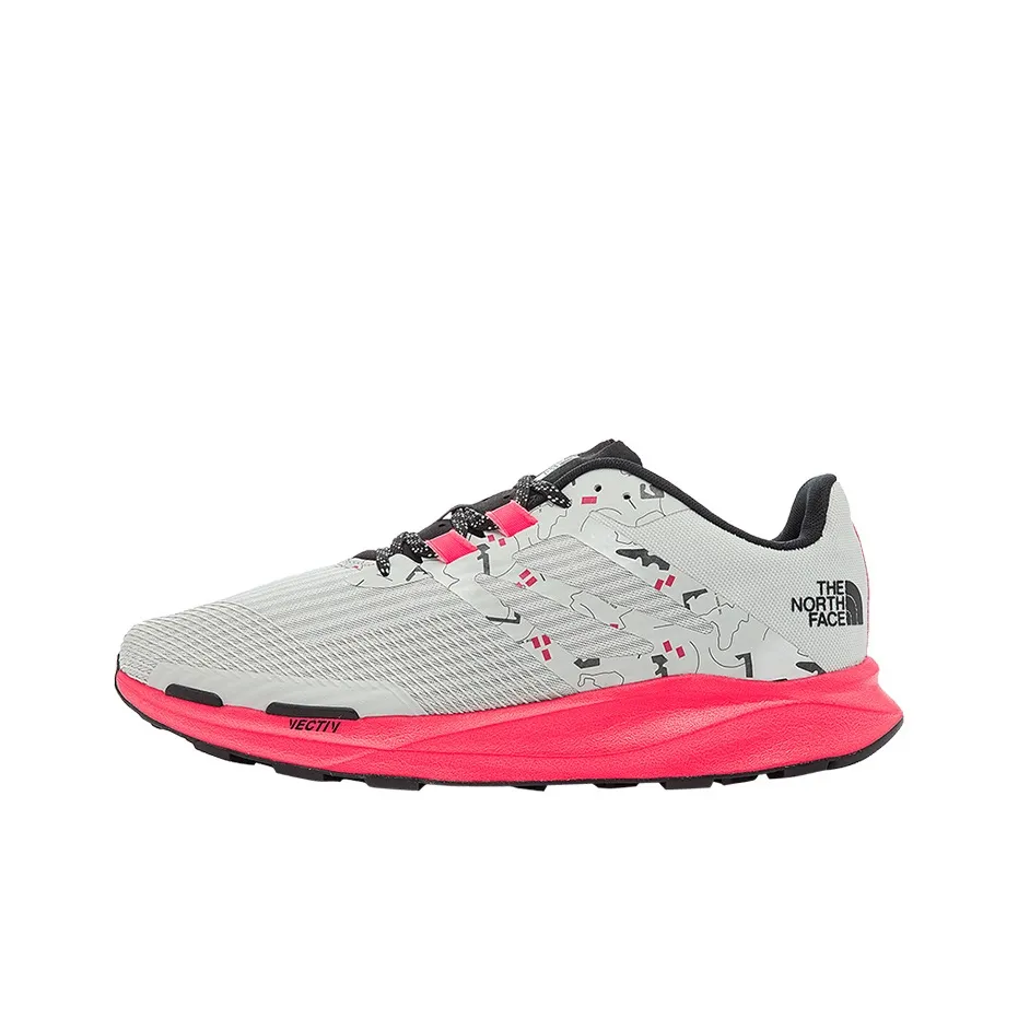 THE NORTH FACE Vectiv Running Shoes Men Low-Top White/Red