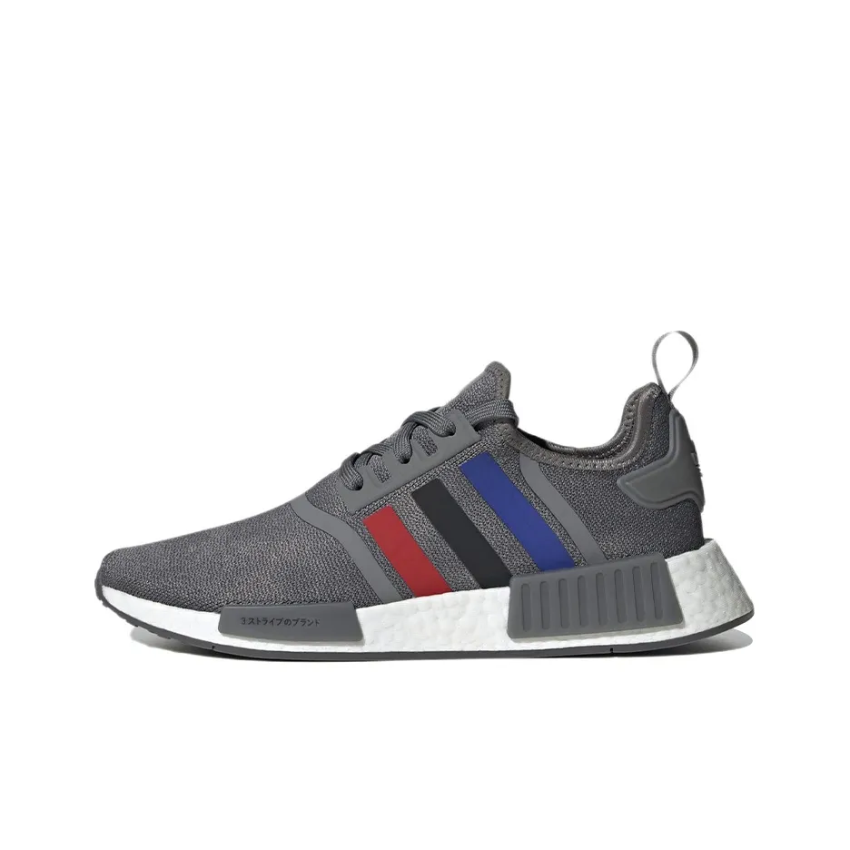 Adidas Nmd R1 Grey Better Scarlet Core Black