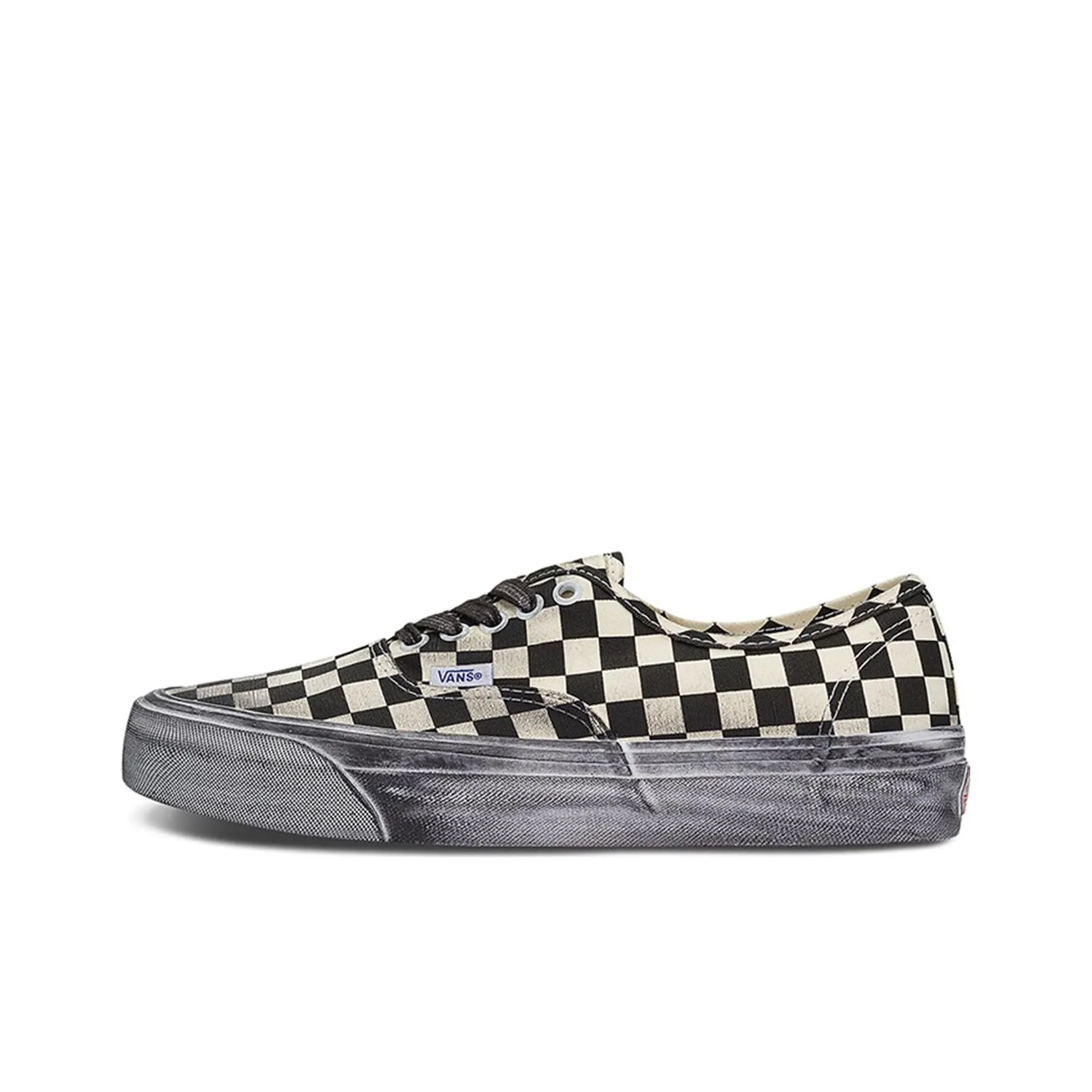 VANS Authentic Series Низкие Кроссовки для Скейтбординга Унисекс Белый Черный