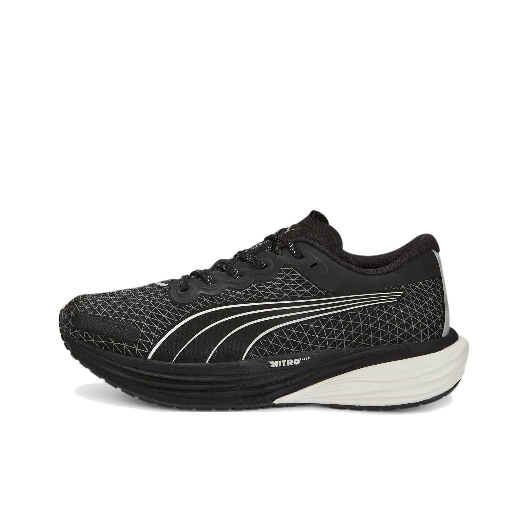 PUMA Deviate Nitro 2 Wtr 'Black Metallic Silver' Women's