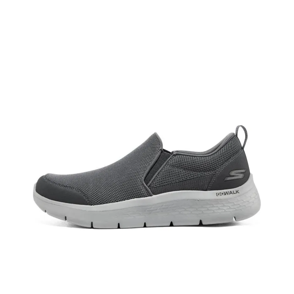 Skechers GO WALK Fle Low Топ Повседневный Мужской Темно-Серый