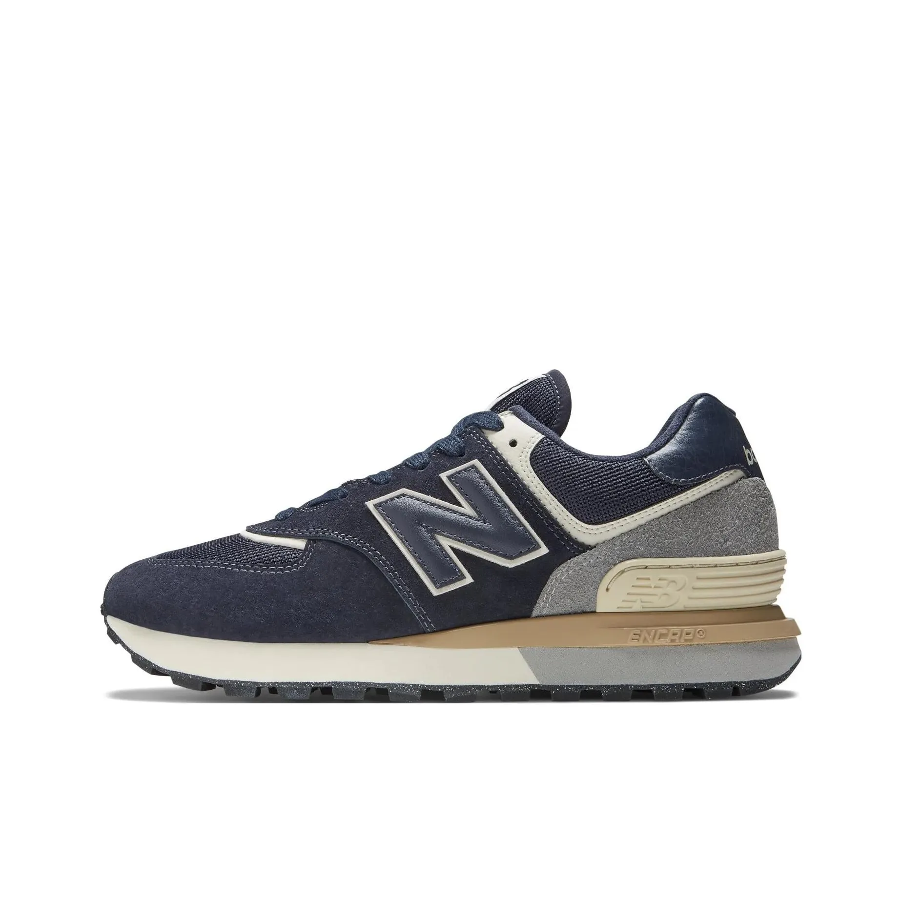 New Balance совместный бренд 574 Legacy Low Топ Марафон Беговые кроссовки Унисекс Синий Серый