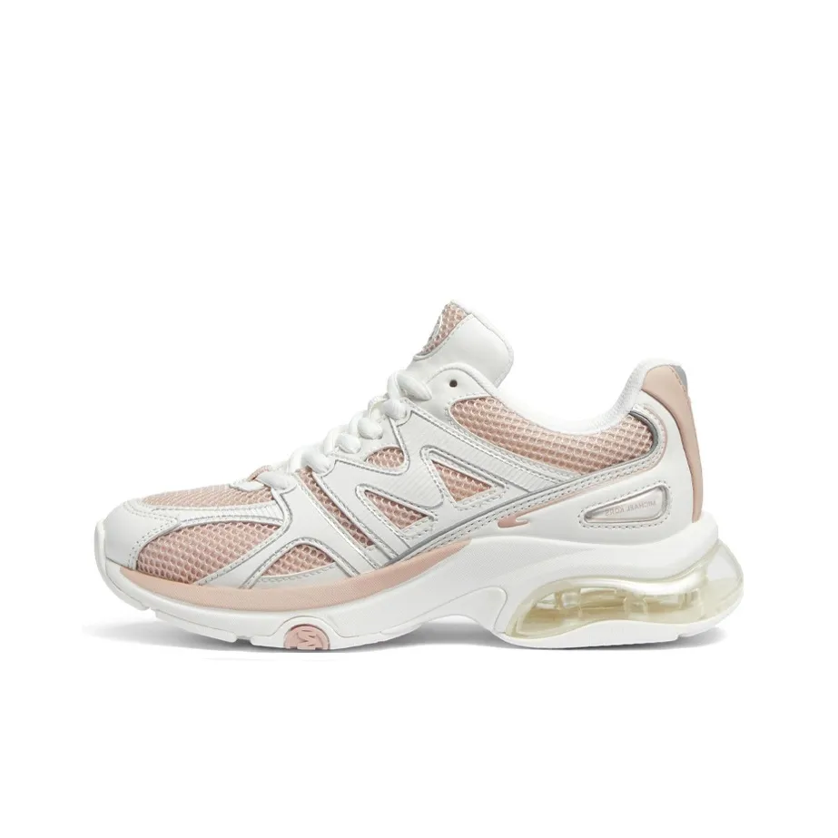 MICHAEL KORS Kit Slip-Resistant Low-Top Sports Casual Shoes Women's Pink White