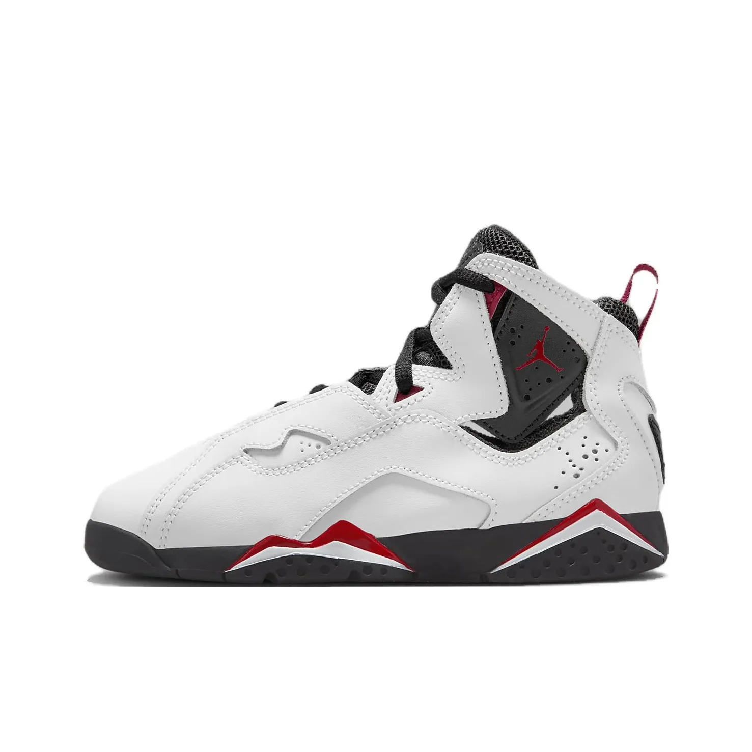 Jordan Амортизация Износостойкий Высокий Топ Винтажные Баскетбольные Кроссовки Мужские Черный Белый