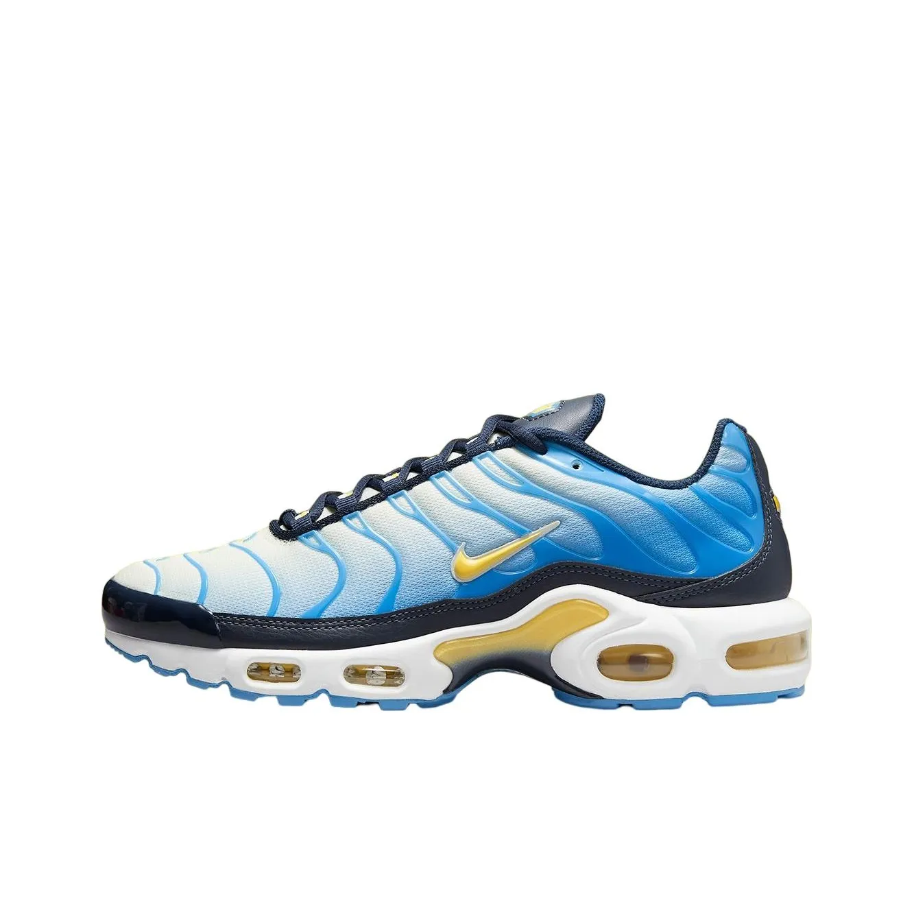 Nike Air Max Plus 'University Blue Topaz Gold' Women's
