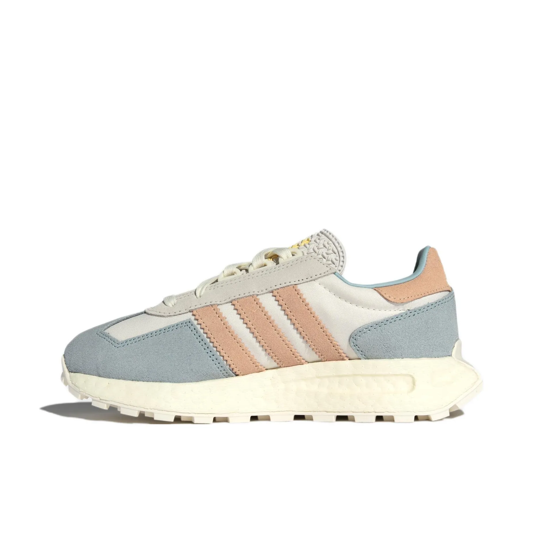 Adidas Originals Retropy E5 Устойчивый к истиранию Низкий Топ Кэжуал Женский Белый Серый Розовый