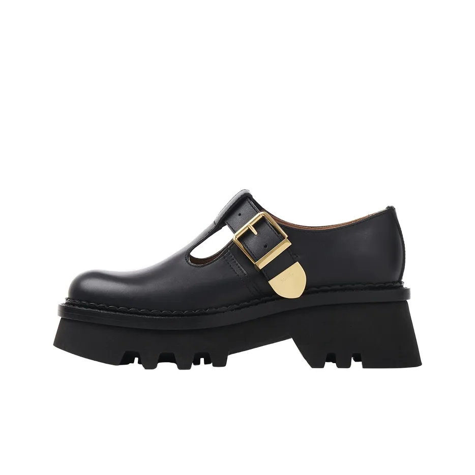 Chloé Owena Leather Loafers Women's
