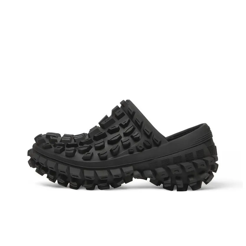 Balenciaga Defender Clog Black Rubber